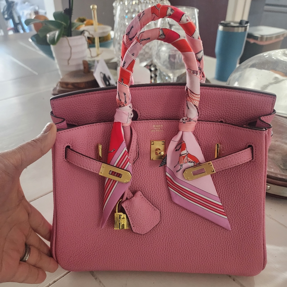 Pink tote